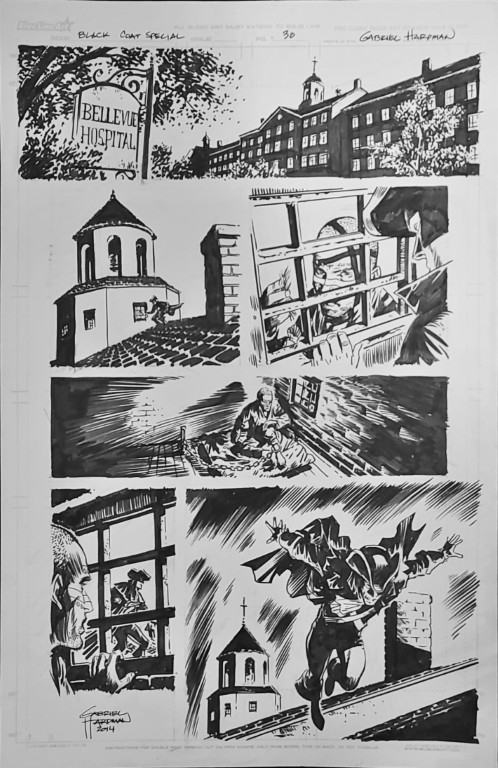 Black Coat Special pg. 30 by Gabriel Hardman